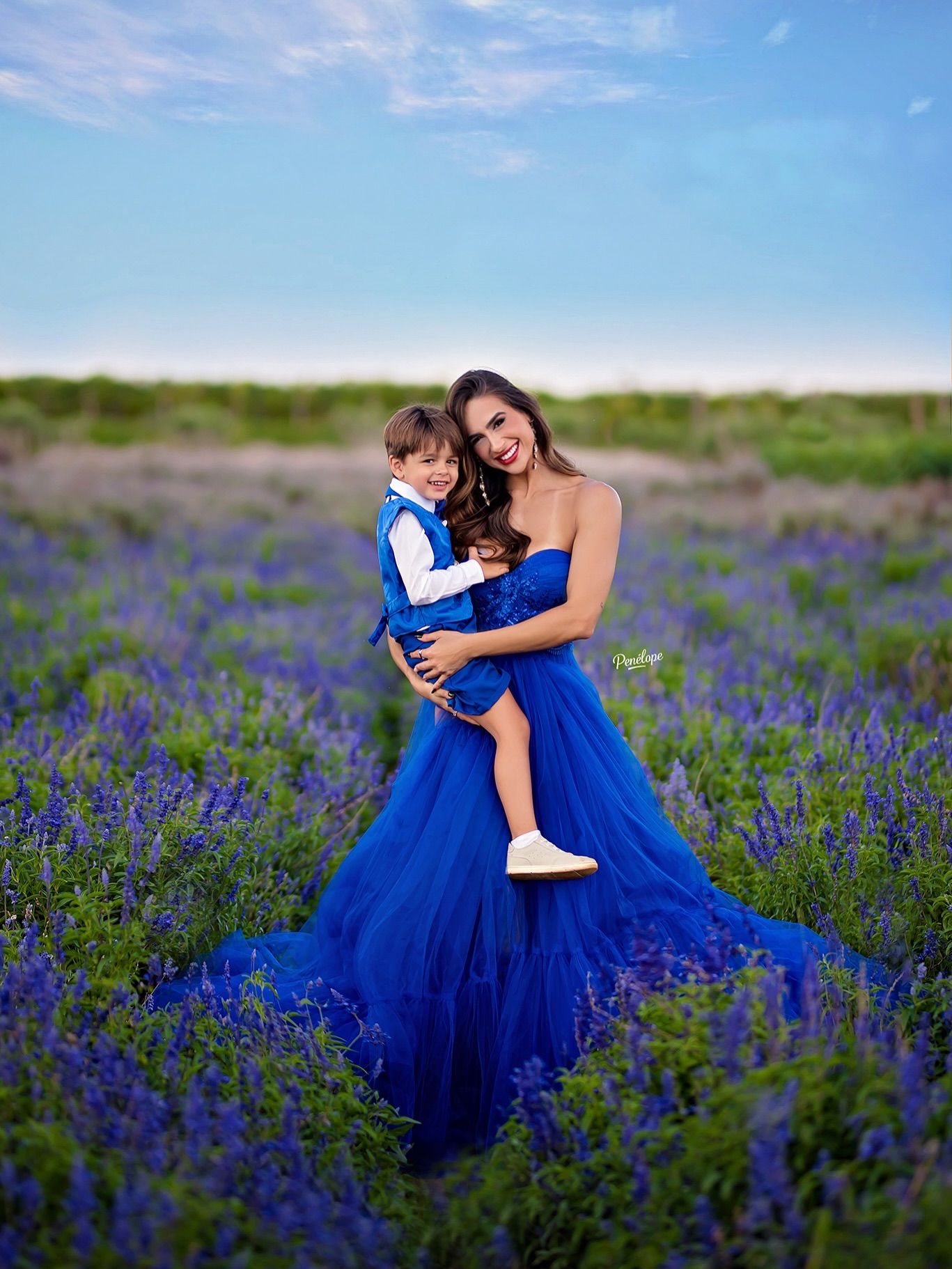 Família Casal Lavanda
