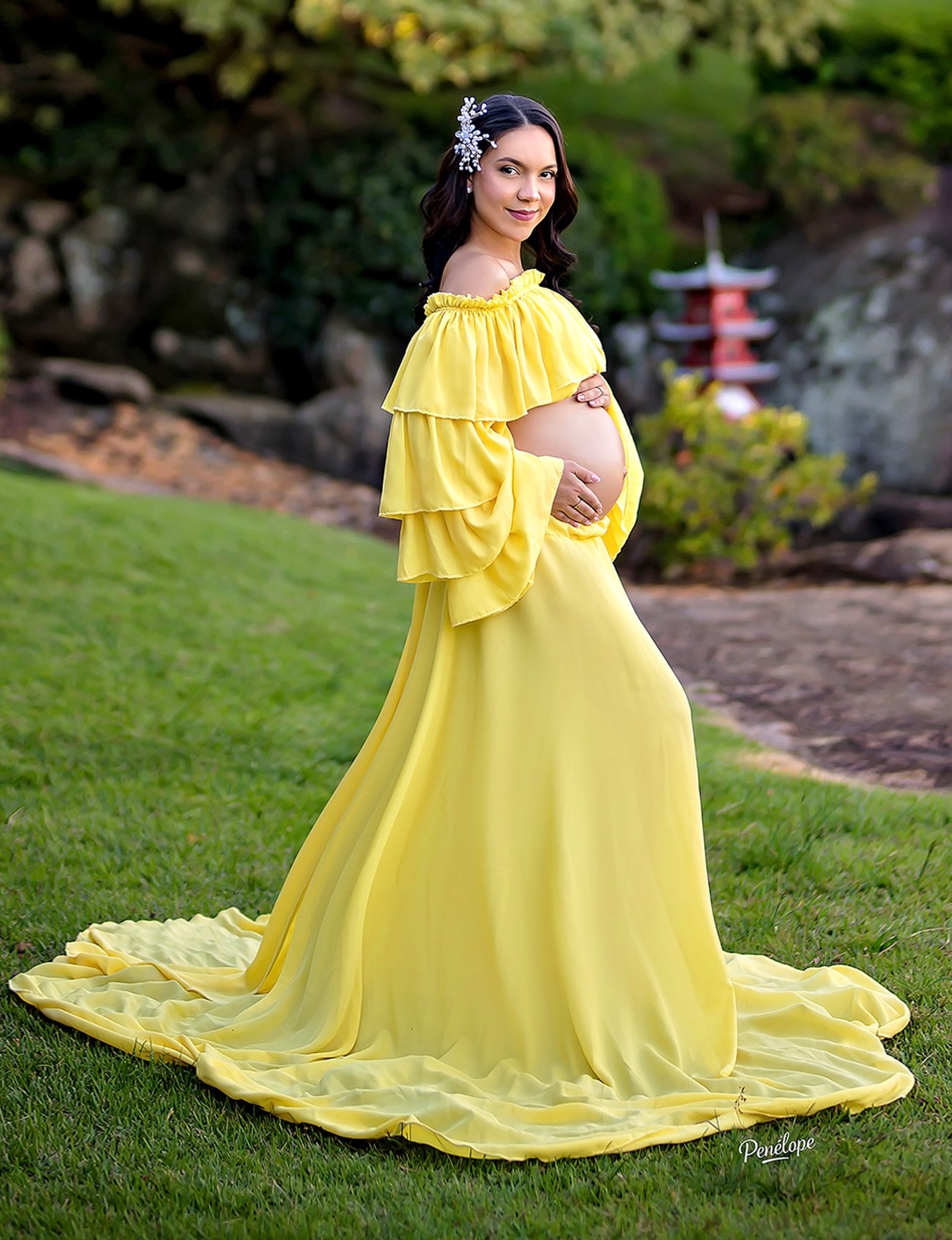 Gestante Amarelo Parque