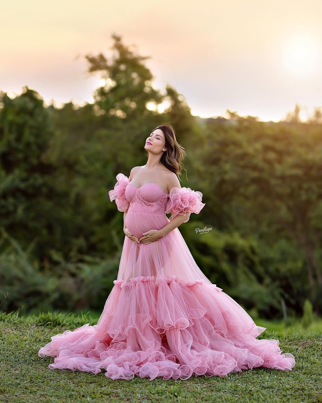 Semana da Fotografia - Gestante Rosa Parque