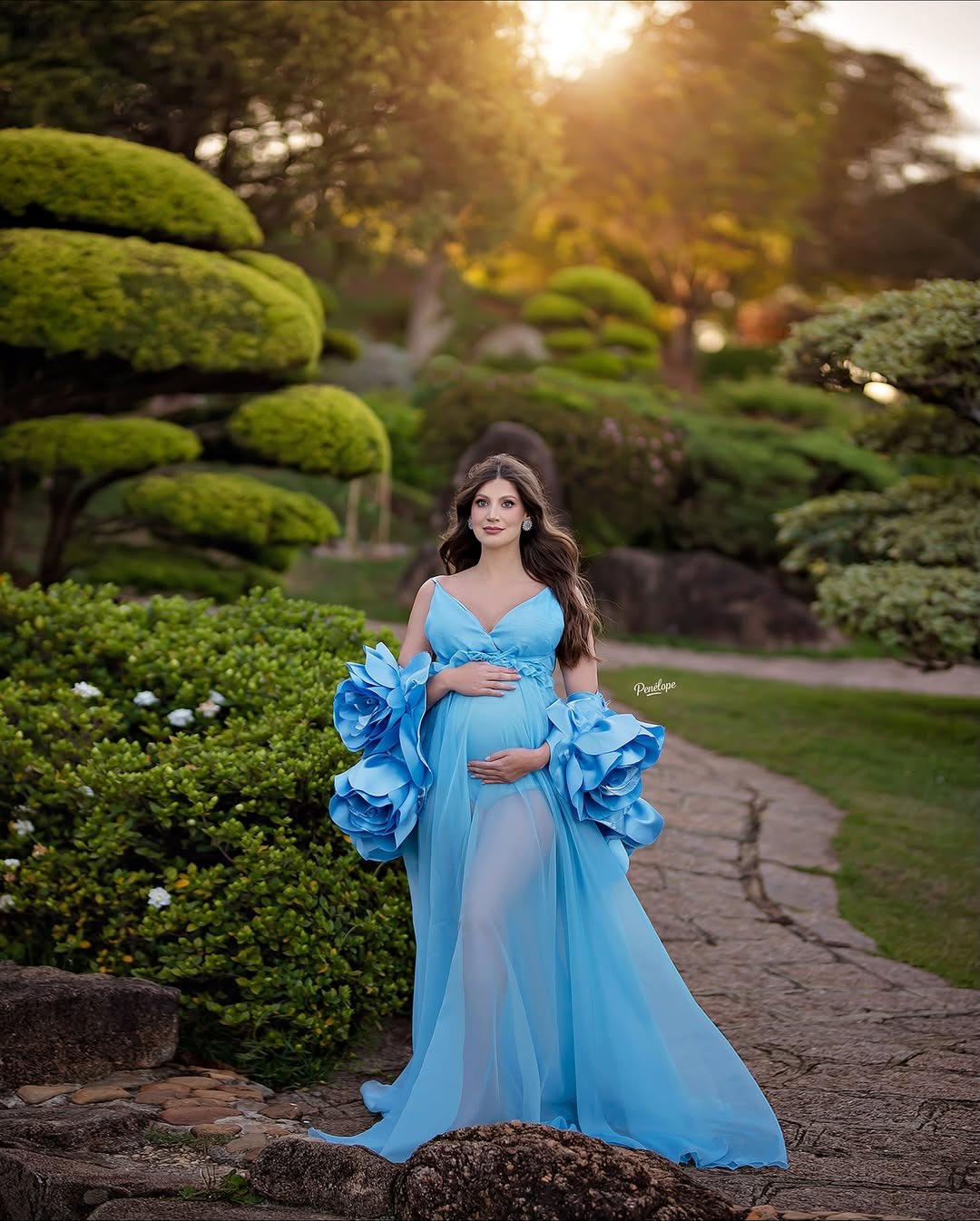 Semana da Fotografia - Gestante Azul Jardim Japonês