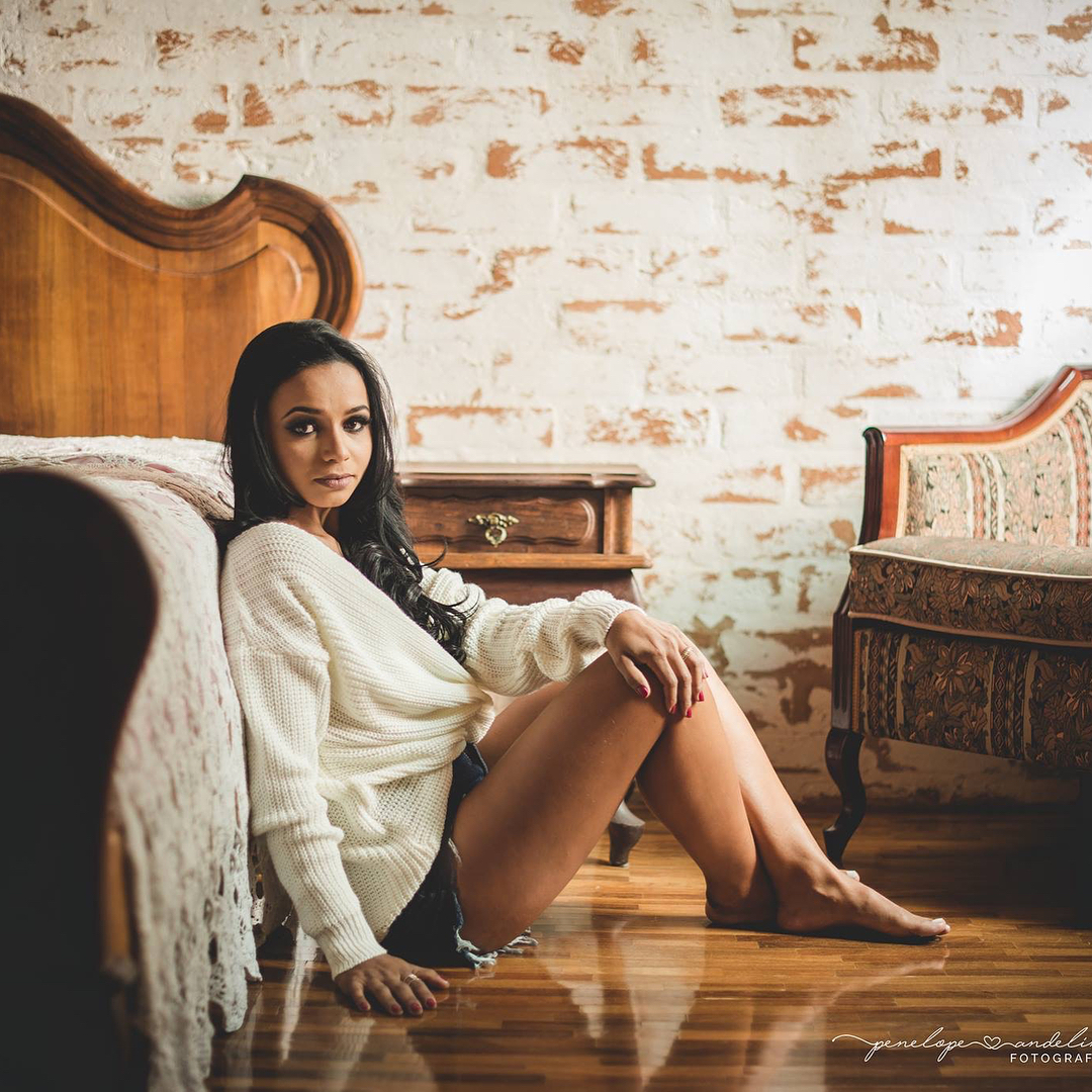 Feminino Branco Quarto Vintage